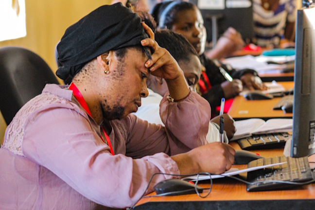 IT skills for refugees with disabilities